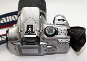 Canon EOS 300D вид сверху